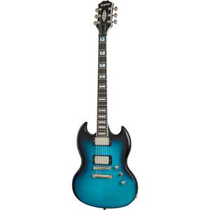Epiphone SG Prophecy Blue Tiger Aged