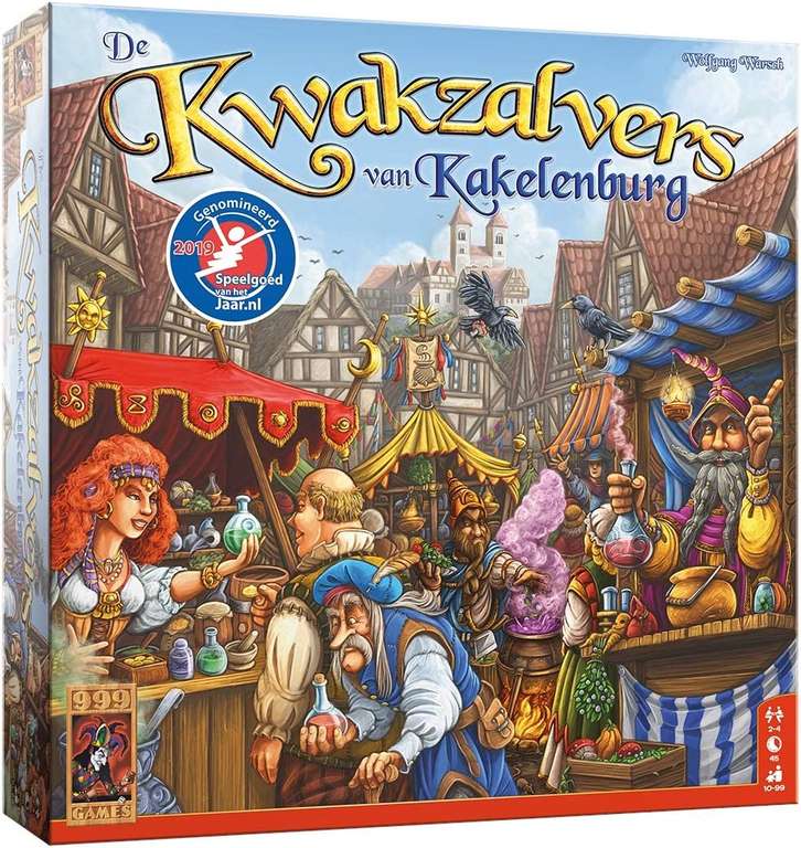 Kwakzalvers van Kakelenburg bordspel voor €25,49 @ Amazon NL / Bol