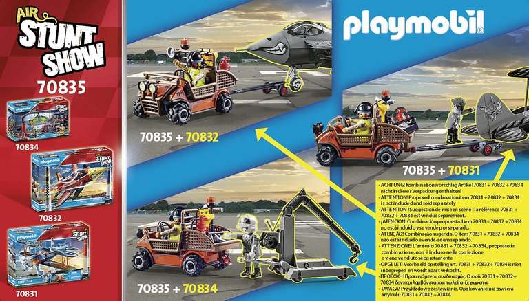 Playmobil 70835 Air Stuntshow Mobiele reparatieservice