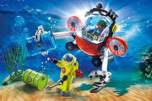 Playmobil - 70142 City Action Redding op zee: omgevingsmissie met duikboot
