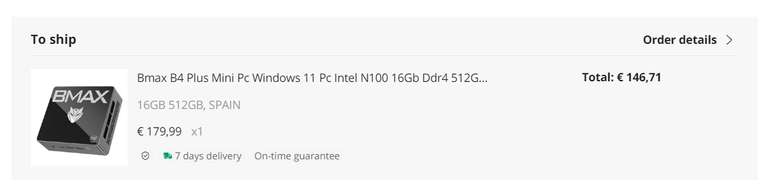 Bmax B4 Plus Mini Pc Intel N100 16Gb DDR4 512Gb SSD Windows 11