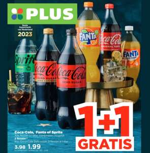 Coca-Cola, Fanta of Sprite: 1+1 gratis op de 1L flessen!