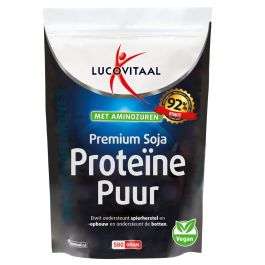 Lucovitaal premium proteïne poeder (92%) 500gr, 1+ 1 gratis