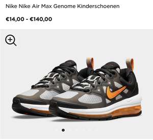 Nike Nike Air Max Genome Kinderschoenen voor € 14,- (Maat 35,5) [jdsports.nl]