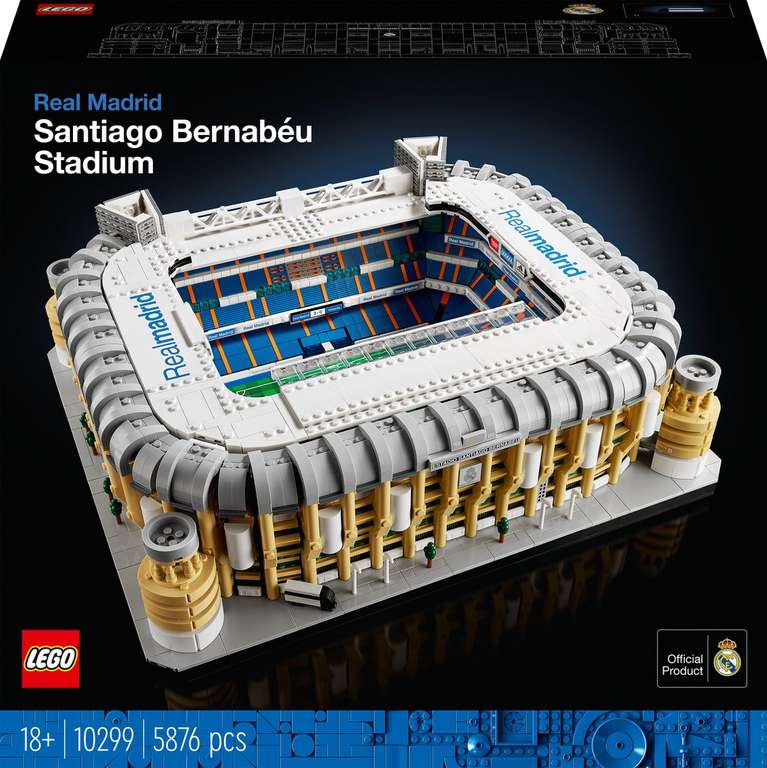 LEGO Icons - Real Madrid – stadion Santiago Bernabéu (10299)