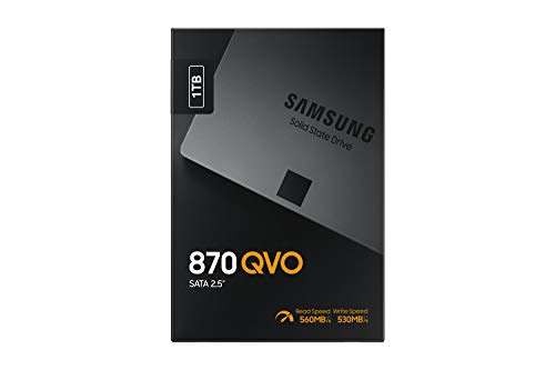 Samsung 870 QVO SATA 2.5 Inch Internal SSD - 1TB