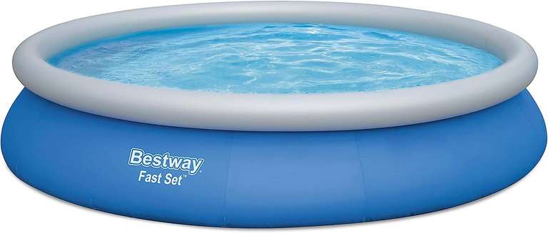 Bestway Fast Set Opbouwzwembadset met filterpomp Ø 305 x 76 cm, blauw, rond