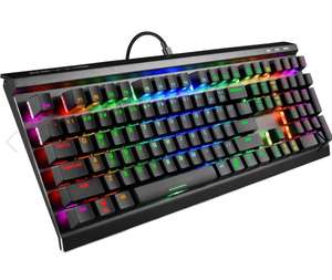 Sharkoon SKILLER SGK60, gaming toetsenbord (Zwart, US lay-out, Kailh Box Brown, RGB leds)