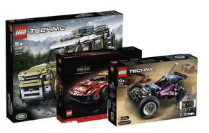 Dreamland -15% op een slectie LEGO voertuigen (Technic/Creator/speedchampion) - (Grensdeal BE)