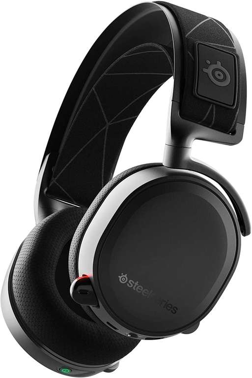 SteelSeries Arctis 7 draadloze gamingheadset - DTS-hoofdtelefoon: X v2.0 surround voor pc en PlayStation 5, PS4 - zwart