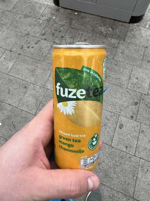 Gratis Fuze tea op Utrecht centraal