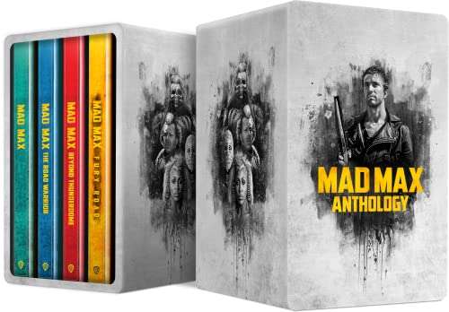 Mad Max Anthology Steelbook (4K Ultra HD + Blu-Ray)