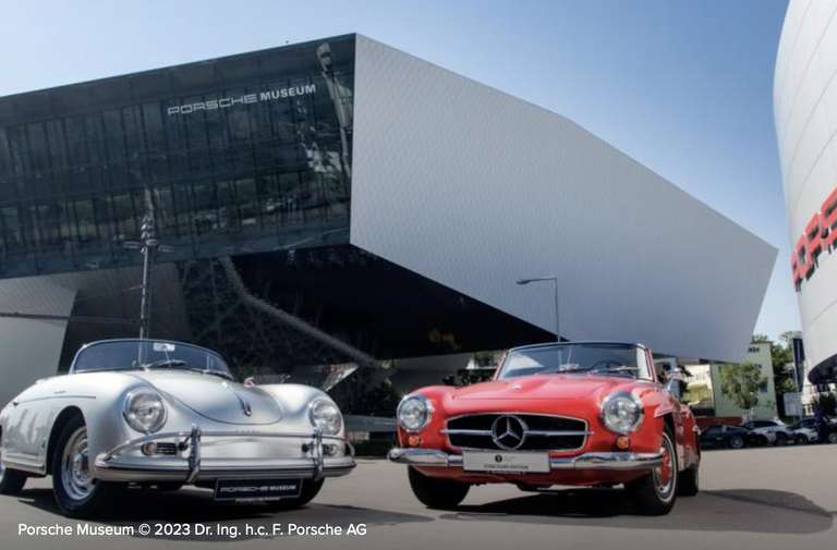 2 personen Mercedes Museum + Porsche Museum + 1 nacht logies ontbijt vanaf €59 p.p. @ Travelcircus