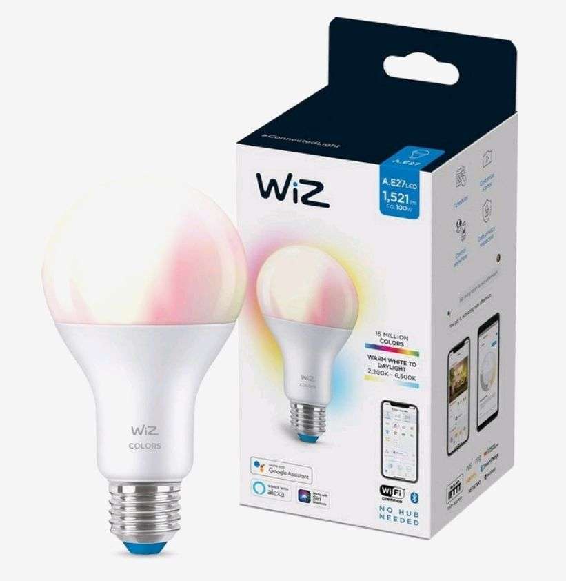 Smartlamp Wiz color €7,00 bij AH Lochem