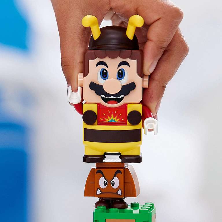 LEGO 71393 Super Mario Power-Uppakket Bijen-Mario kostuum voor €6,99 @ Amazon NL