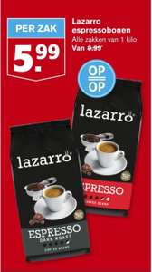 Lazarro koffiebonen 1KG bij Hoogvliet