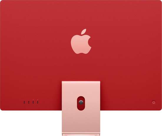 Roze Apple iMac (2021) 24-inch M1 en 8-core GPU/CPU, 8 GB RAM en 256GB SSD