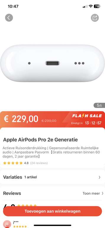 Apple AirPods Pro 2e generatie