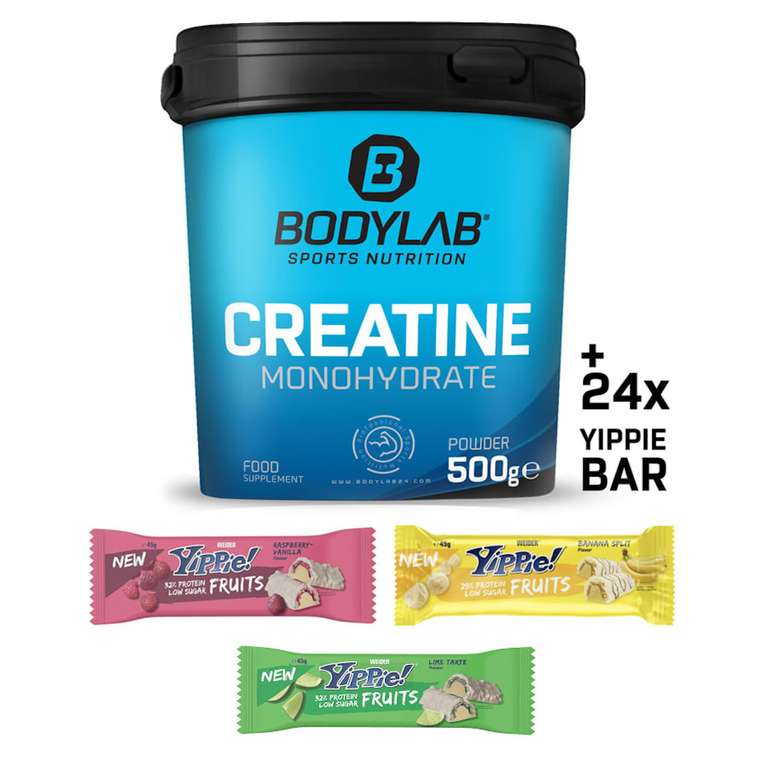 24x proteïnerepen (45g) + Whey Protein (1000g) + gratis verzending voor €37,80 @ Bodylab