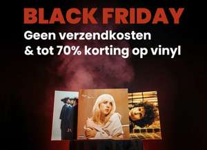 Black friday bij Platenzaak.nl