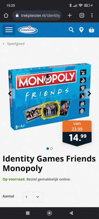 [Trekpleister] Monopoly Friends
