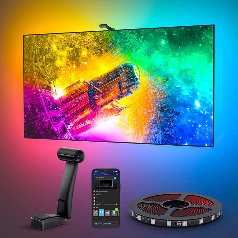Govee Envisual TV Backlight T2 with Dual Camera for 55-65 inch TV