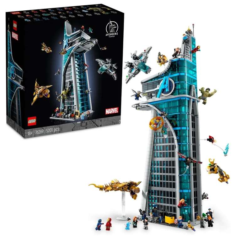 LEGO Marvel Avengers toren 76269 voor €399 bij Intertoys