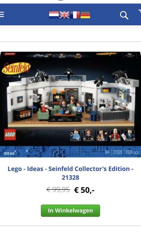 LEGO Seinfeld 21328