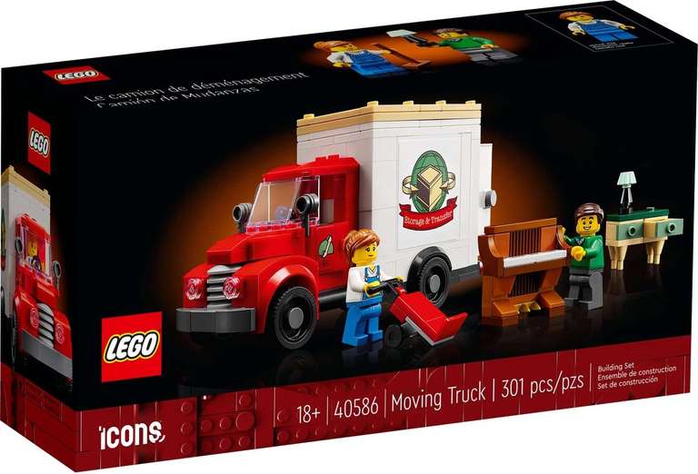 LEGO - gratis Verhuiswagen + gratis Zeilbootavontuur bij €180 aan LEGO.