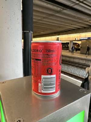 Gratis Coca Cola Zero en €0,15 statiegeld (Station Utrecht)