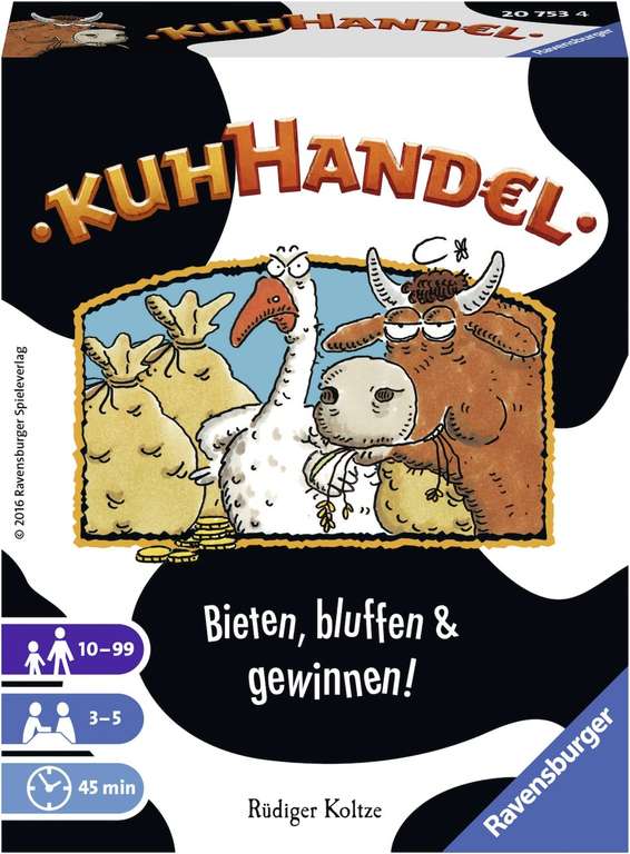 Koehandel kaartspel Duitstalig (taalonafhankelijk) voor €3,95 @ Amazon NL