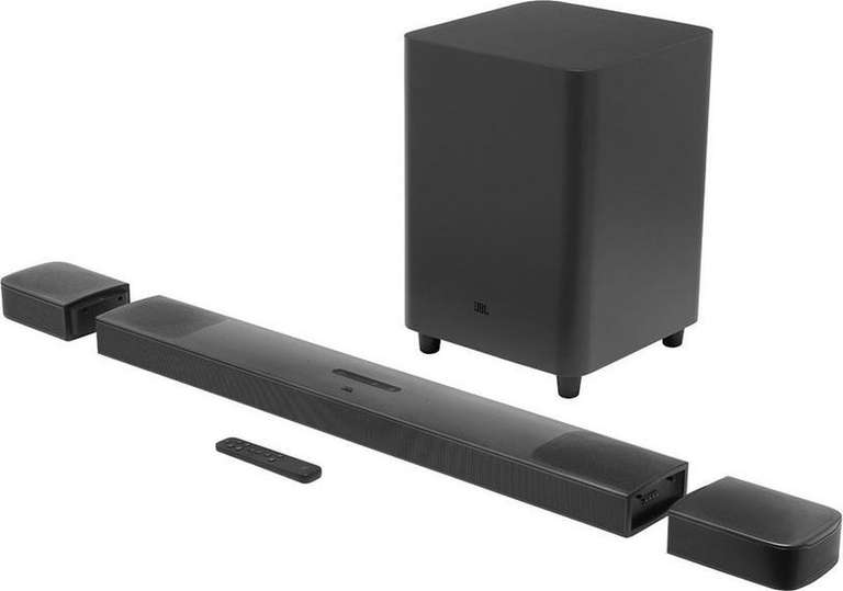 JBL Bar 9.1 - Soundbar met draadloze subwoofer en afneembare speakers (zwart)