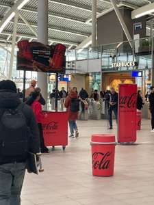 Gratis Coca Cola Zero Sugar @ Utrecht Centraal
