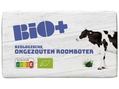 Roomboter voor €2,03 bij Hoogvliet (30% korting op alle Bio+ zuivel)