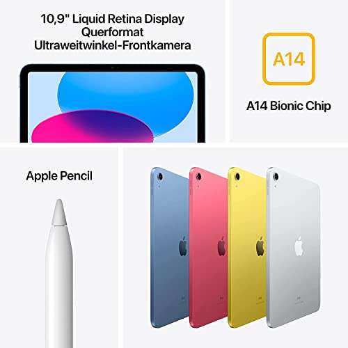 2022 Apple iPad 10,9 inch (Wi-Fi, 64 GB) - roze (10e generatie)