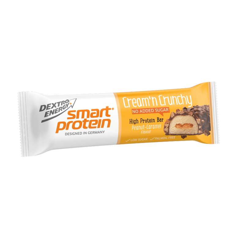 Dextro Energy Smart Protein Cream'n Crunchy bar (48x45g) voor €29,88 + gratis verzending @ Bodylab