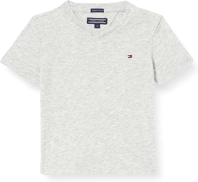 Tommy Hilfiger Basic jongens T-shirt grijs voor €6,90 @ Amazon NL