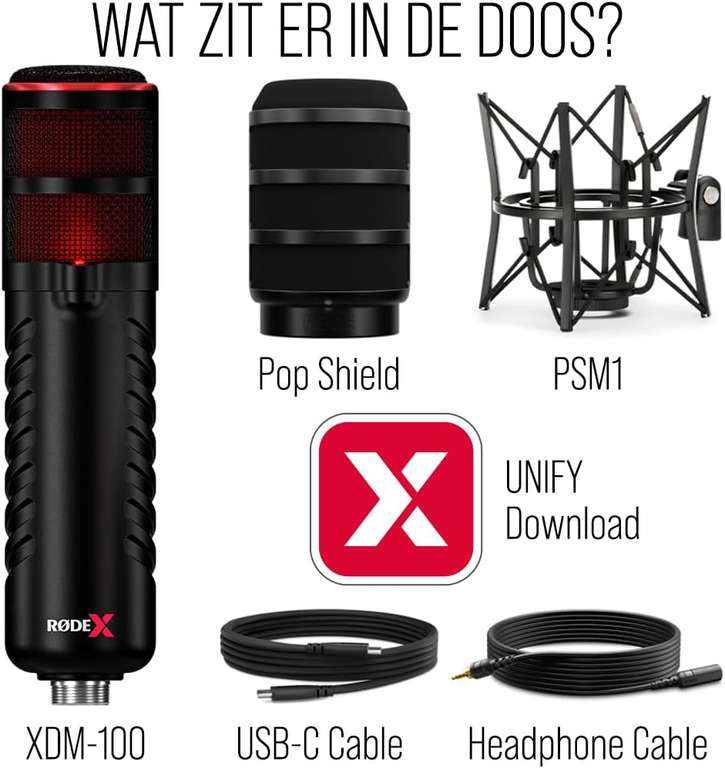 Rode X XDM-100 USB microfoon