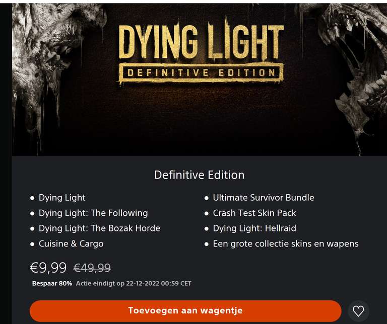 Dying light definitive edition