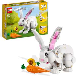 Flappie met goede afloop! - LEGO Creator 3-in-1 Wit Konijn - 31133