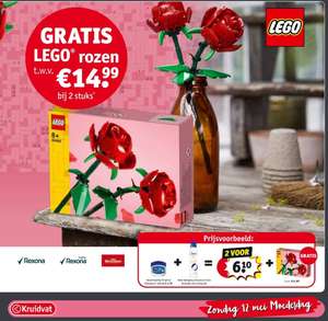 [Grensdeal België] Lego Rozen (40460) voor €3,58