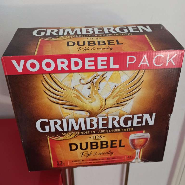 Grimbergen Dubbel, voordeel pack, lokaal(?)