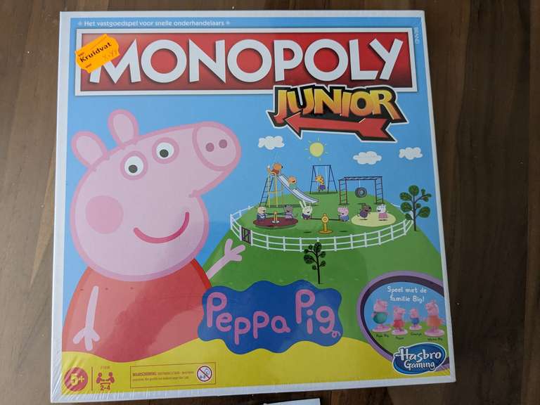 Monopoly junior met peppa pig bij Kruidvat