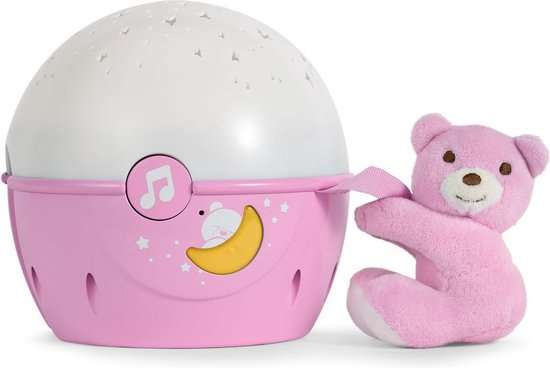 Chicco Roze Next2Stars projector met huil detectie(& 1+1 chicco cashback)