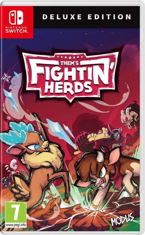 Them's Fightin' Herds Deluxe Fysiek Switch (Laagste prijs ooit!)