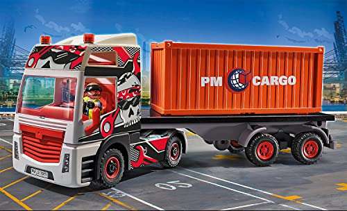 Playmobil vrachtwagen met oplegger