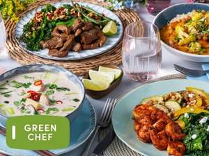[ING] Green Chef Maaltijdbox 1x 50% en 4x 20 kortingsvoucher
