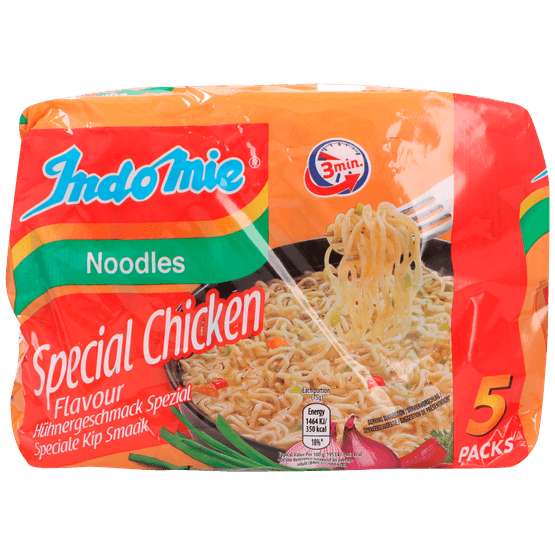 Indo Mie Noodles Chicken of Shrimp - 5 stuks
