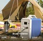 BLUETTI EB150 1500Wh / 1000W Portable Powerstation voor € 498,24 @ Geekbuying