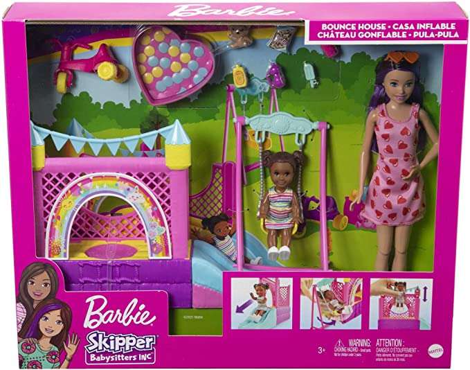 Barbie Skipper Babysitters springkussen speelset voor €18,99 @ Amazon NL